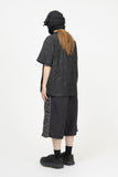 Sedici side shirring bermuda pants