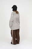Della Triple Line Corduroy Parachute Pants