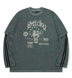Willy Layered Pigment Long Sleeve