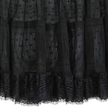 Layered Dot Ruffle Skirt