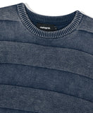 WASHED STRIPE KNIT