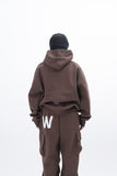 Medi W Boucle Embroidery Heavy Set-Up Hood
