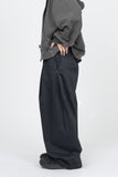 Jibany Dart Snap Wide Balloon Pants