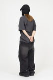 Ad Cut Line Washing Denim