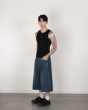 [MADE] Metal Denim Bermuda Pants