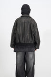 Mekhi Clan Leather Jacket