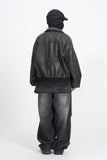 Mekhi Clan Leather Jacket