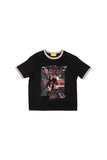 NEVER Ringer Half-Sleeve T-Shirt