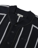 Varsity Raglan Knit Cardigan