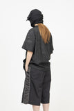 Sedici side shirring bermuda pants