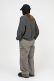 Vintage Washing Crop Sweatshirt