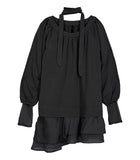 3-Layered Scarf Long Sleeve