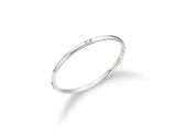 Essence Silver Wrap Diamond Bangle 0.3CT