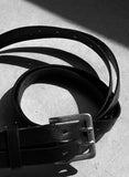 Dual Strap Leather Belt