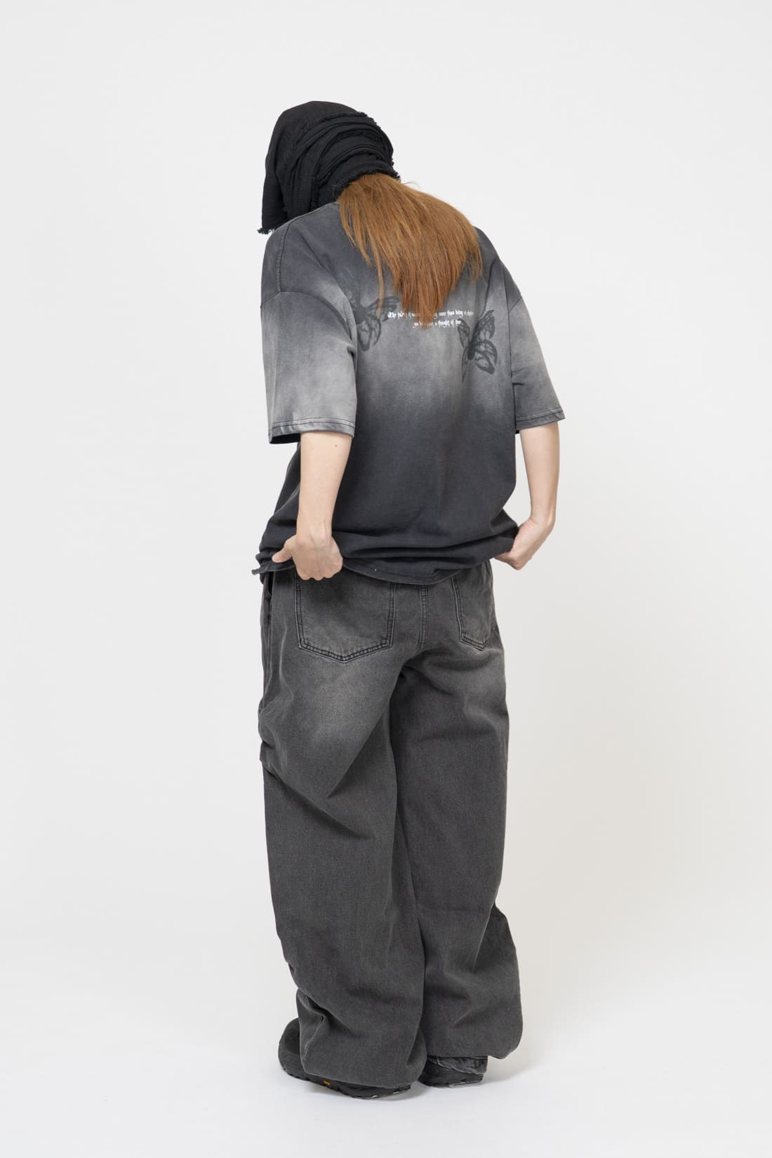 【oan】Pilio Gra Pigment Short Sleeve T-Shirt oan (オアン) - ピリオグラピグメント半袖Tシャツ / Pilio Gra