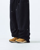 Double Knee Wide Sweat Pants