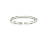 Essence Silver Wrap Diamond Bangle 0.3CT