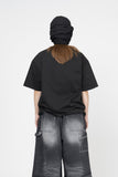 Basic round short-sleeved t-shirt