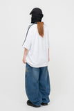 Solari Pocket Wide Balloon Banding Denim
