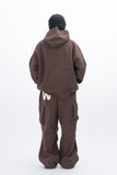 Medi W Boucle Embroidery Heavy Set-Up Hood
