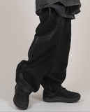 Coated Damage Black Denim