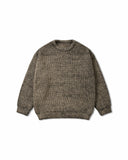 Fluffy Two Tone Mixed Knit