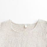 Salmon Smoke Linen One Piece
