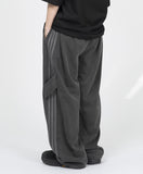 Mike Pigment Track Wide Pants