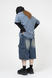 Aps Pigment Dying Short Sleeve T-Shirt