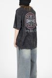 Circle Chopper Vintage Washed Short Sleeve T-Shirt