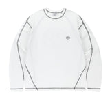 CURVED STITCH LS TEE