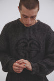 ECLIPSE LOGO REVERSIBLE KNIT SWEATER