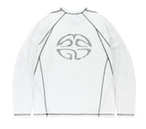 CURVED STITCH LS TEE