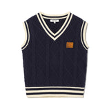 Name Card Knits Vest