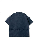 Ventilation Denim Half Shirt