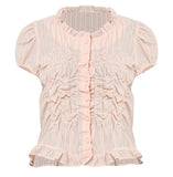 Saya Frill Puff Blouse