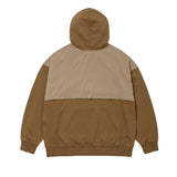 [PBA] Arch Logo Washed Layered Hoodie