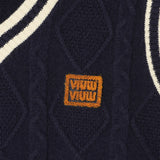 Name Card Knits Vest