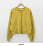 [BAONHOUSE] Colin cotton round cardigan