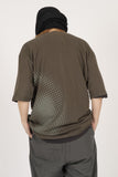 Half Punk Tone Boxy Short Sleeve T-Shirt