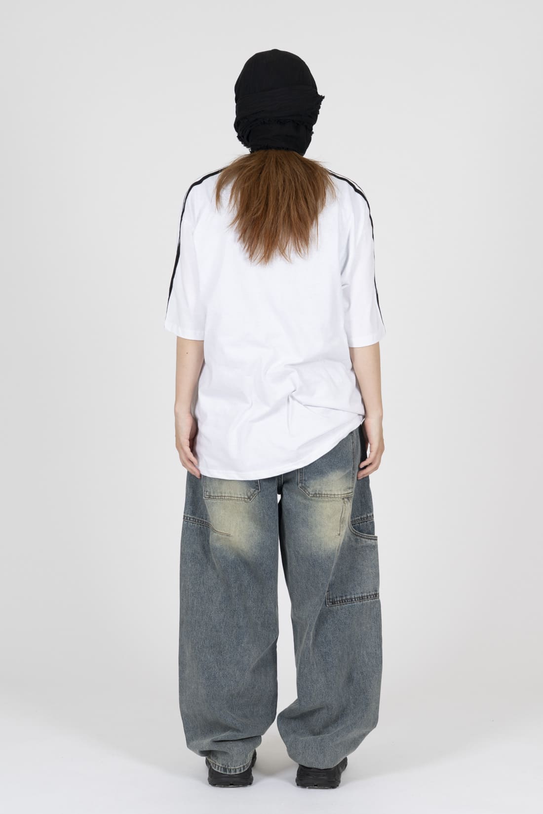 【oan】Unraveled Carpenter Banding Denim oan (オアン) - アンラベルドカーペンターバンディングデニム