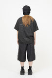 Sedici side shirring bermuda pants