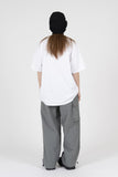 D Embroidery Logo Washing Short Sleeve T-Shirt