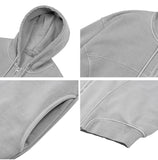 Hid Pigment Curved Hooded Zip-Up