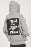 Trust Hand Painting Hood Zip Up