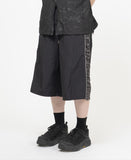 Sedici side shirring bermuda pants