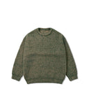 Fluffy Two Tone Mixed Knit