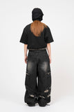 Rishi Shoulder Cut Short Sleeve T-shirt
