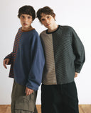 [AG] Mixed Stripe Long Sleeve