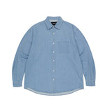 STITCHED DENIM SHIRT